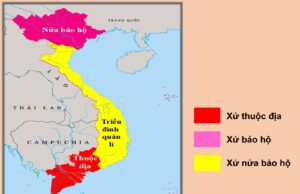 Chế độ cai trị của thực dân Pháp ở 3 miền.