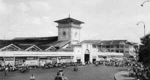Ảnh chụp chợ Bến Thành - Sài Gòn trước năm 1975.