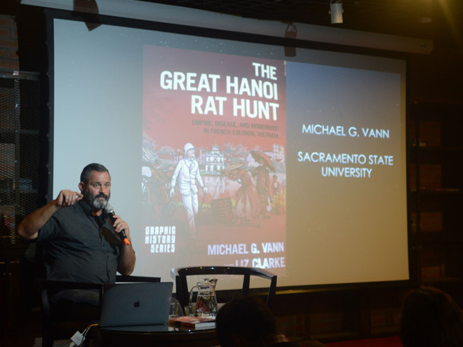 Giáo sư Vann và cuốn sách "Cuộc đại thảm sát chuột tại Hà Nội: Đế chế, Dịch bệnh và Sự Hiện đại ở VN thời Pháp thuộc"
