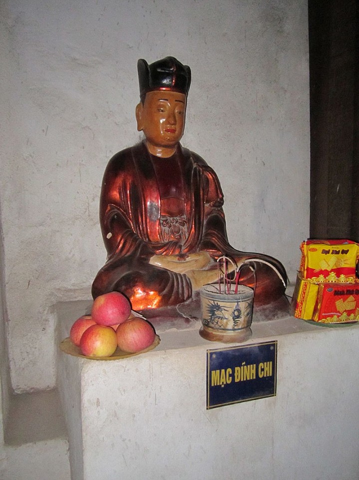 Tượng thờ Mạc Đĩnh Chi