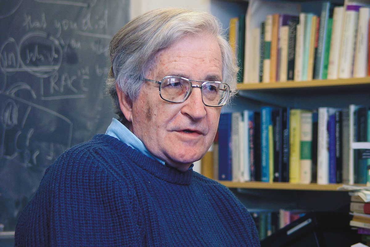 Noam Chomsky là người nổi tiếng với nhận định: "Thực chất Mỹ là một chế độ độc đảng"